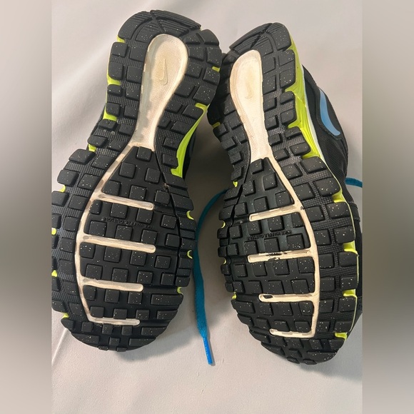 Nike Womens Dual Fusion ST2 454240-018 Black Blue Running Sneakers Size 8 - Picture 4 of 8